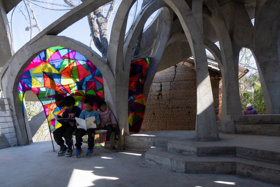 Mushroom library for Children in Yunnan