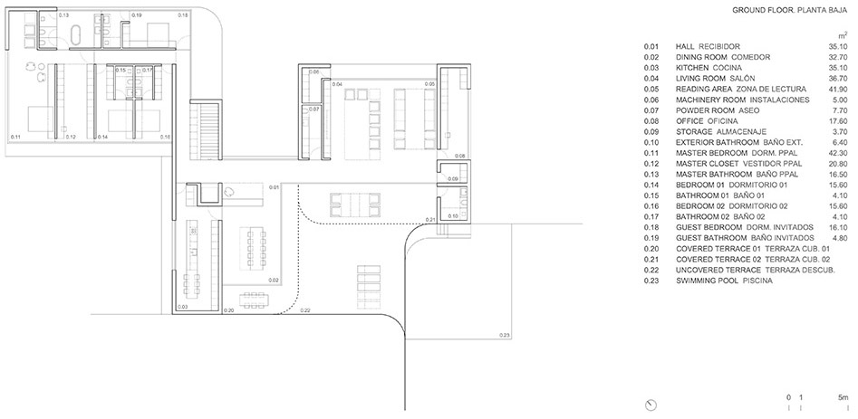 villa 18 house in la moraleja by fran silvestre arquitectos
