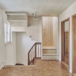 House with a flying roof by Lorenz Bachmann Architect