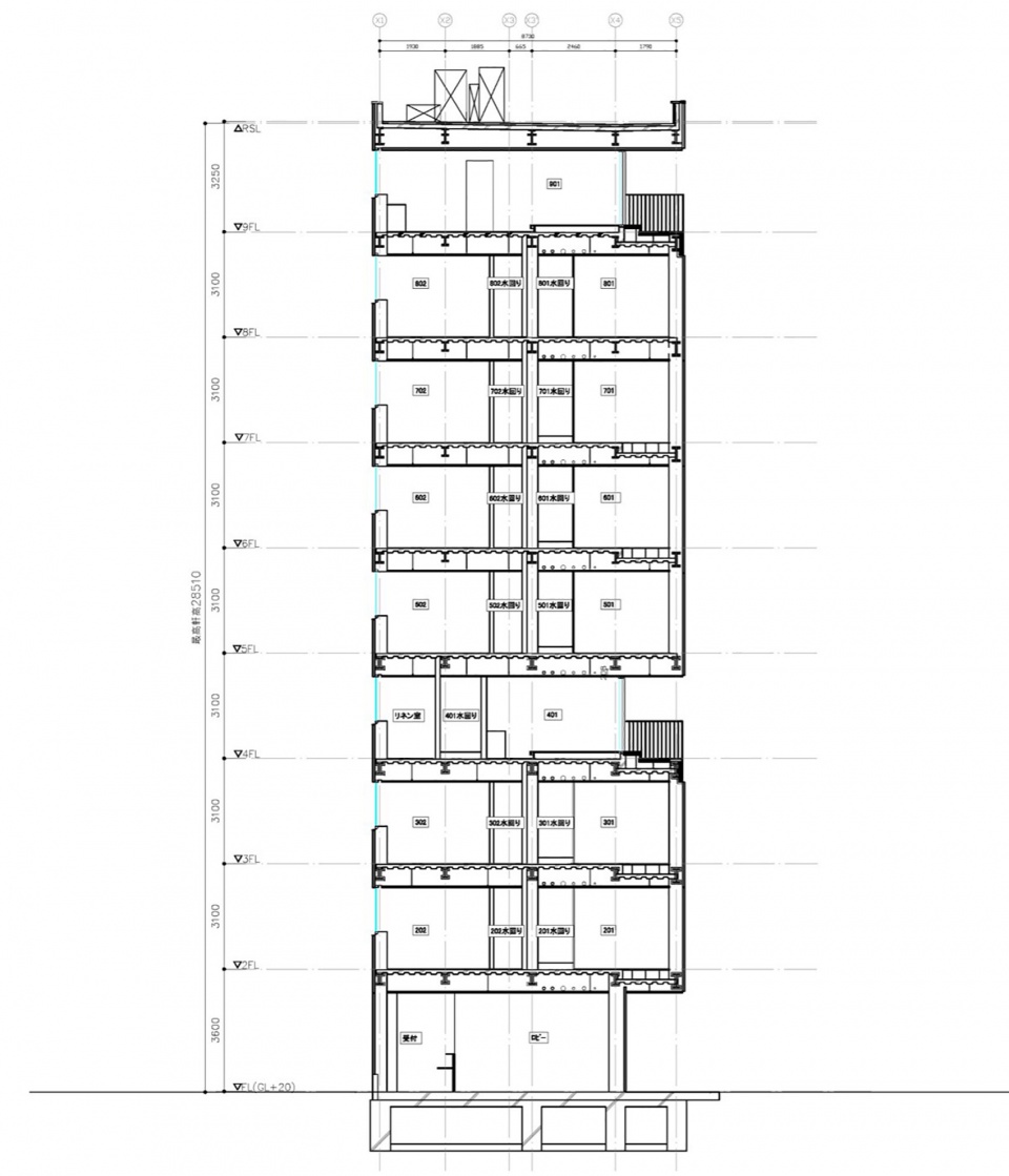 Hotel Rakuragu by kooo architects