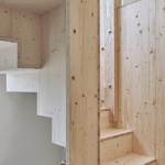 House with a flying roof by Lorenz Bachmann Architect