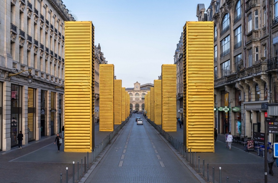 Golden Monoliths by SpY