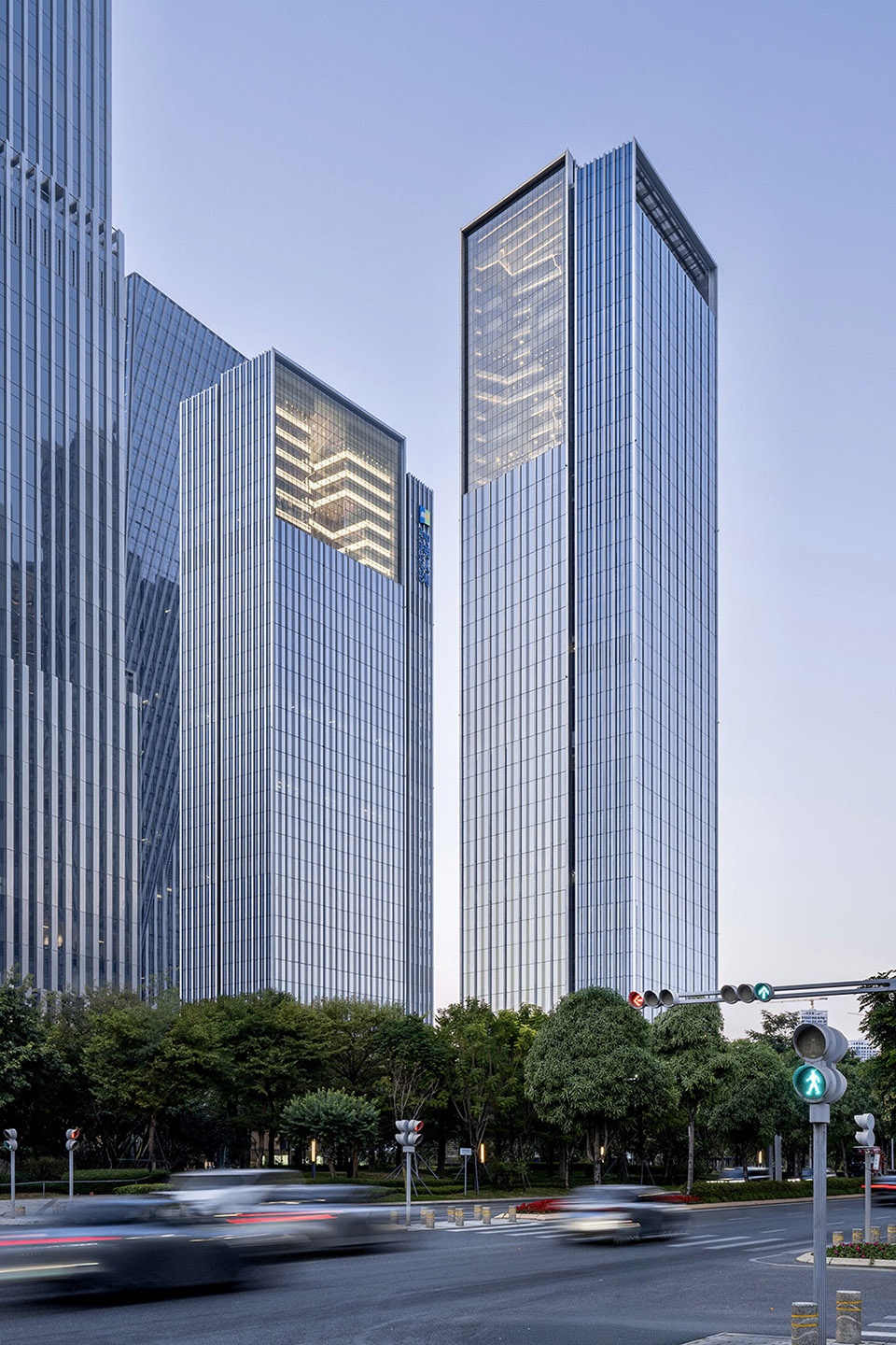 cofco qianhai innovation center headquarters complex by goettsch partners