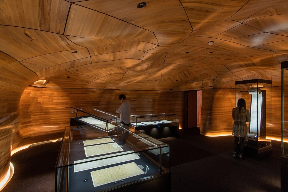 he tohu exhibition by studio pacific architecture