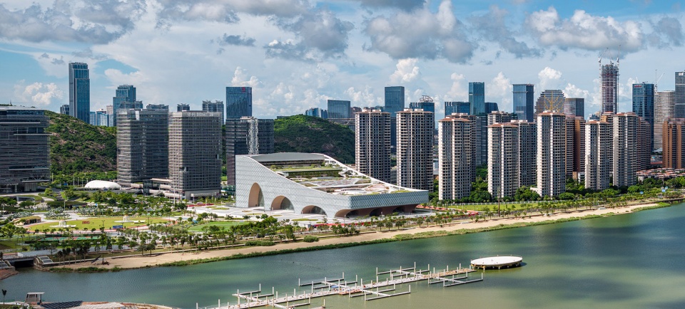 hengqin culture art complex by yunchao xuatelier apeiron