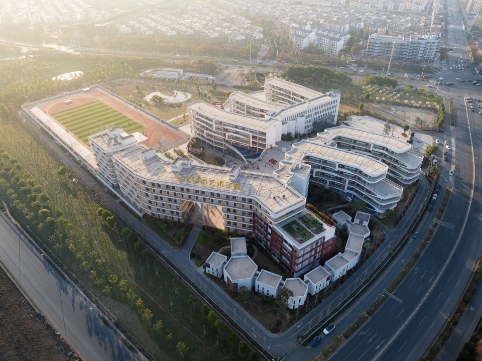 The New District Of Yiwu Art School China by UAD