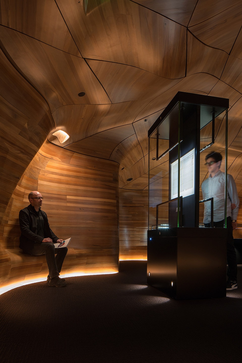 he tohu exhibition by studio pacific architecture