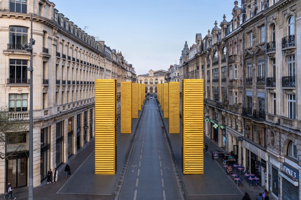 Golden Monoliths by SpY