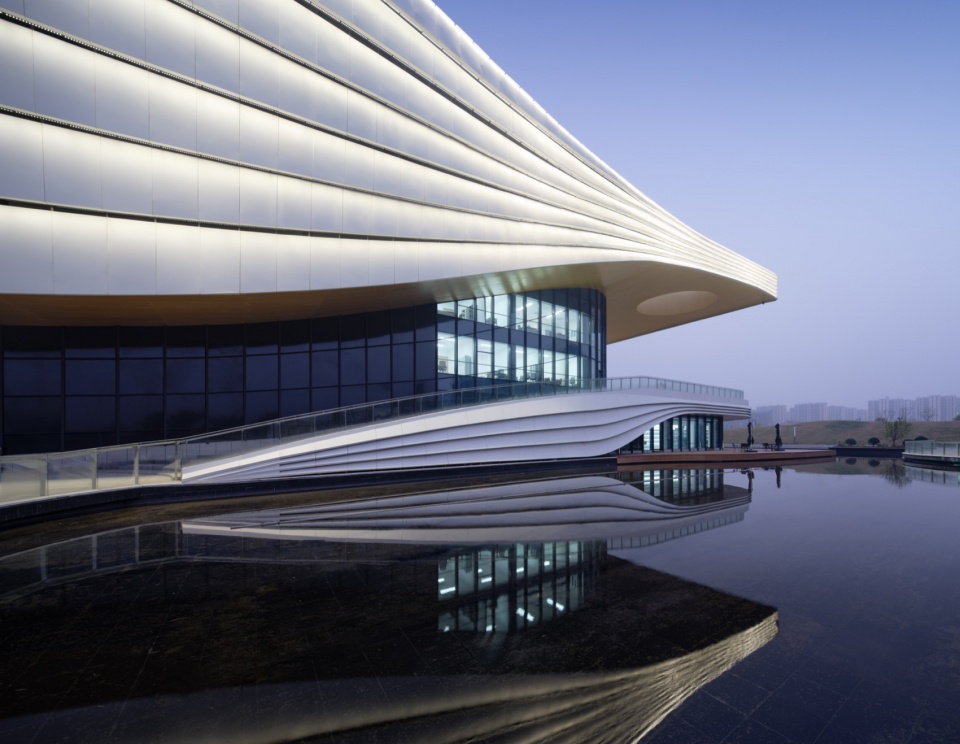 The Temporary Exhibition Hall of Jinyi Free Trade Zone by China United Engineering Corporation Limited
