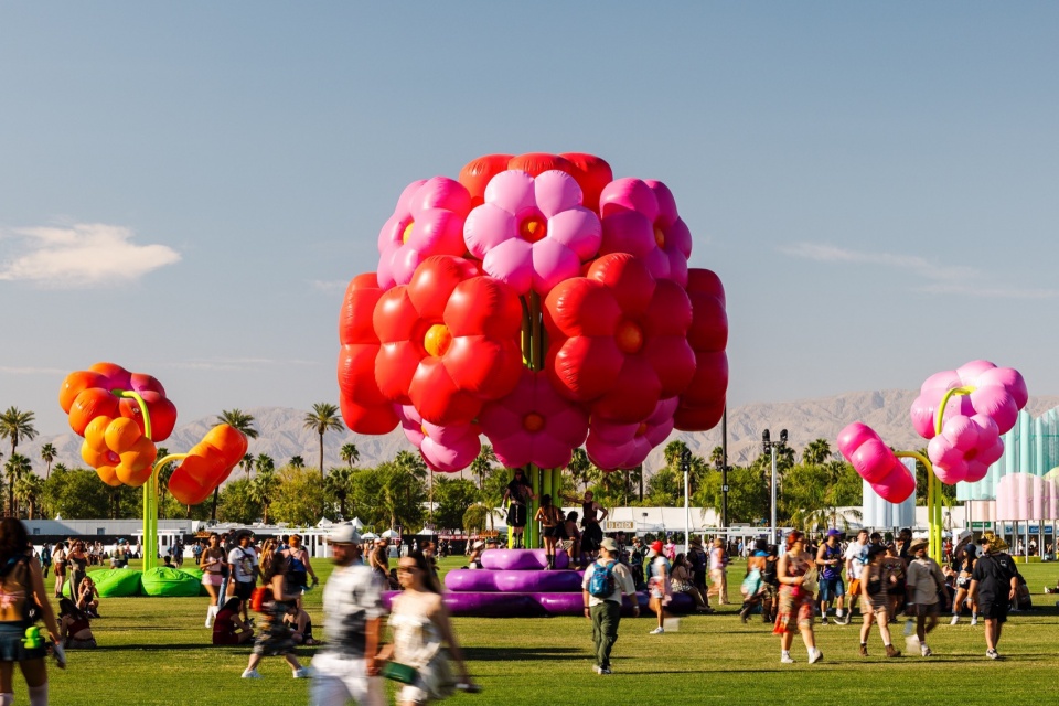 public art company unveils visionary art commissions for coachella 2025