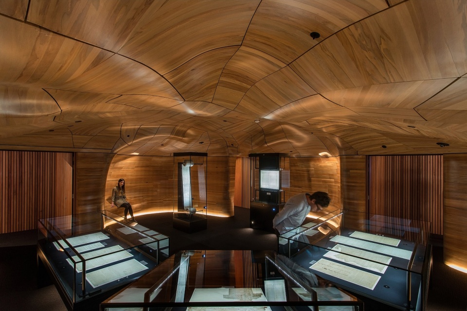 he tohu exhibition by studio pacific architecture