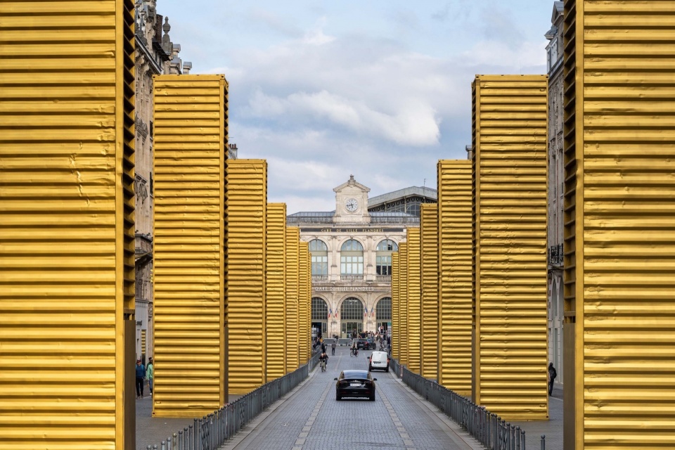 Golden Monoliths by SpY