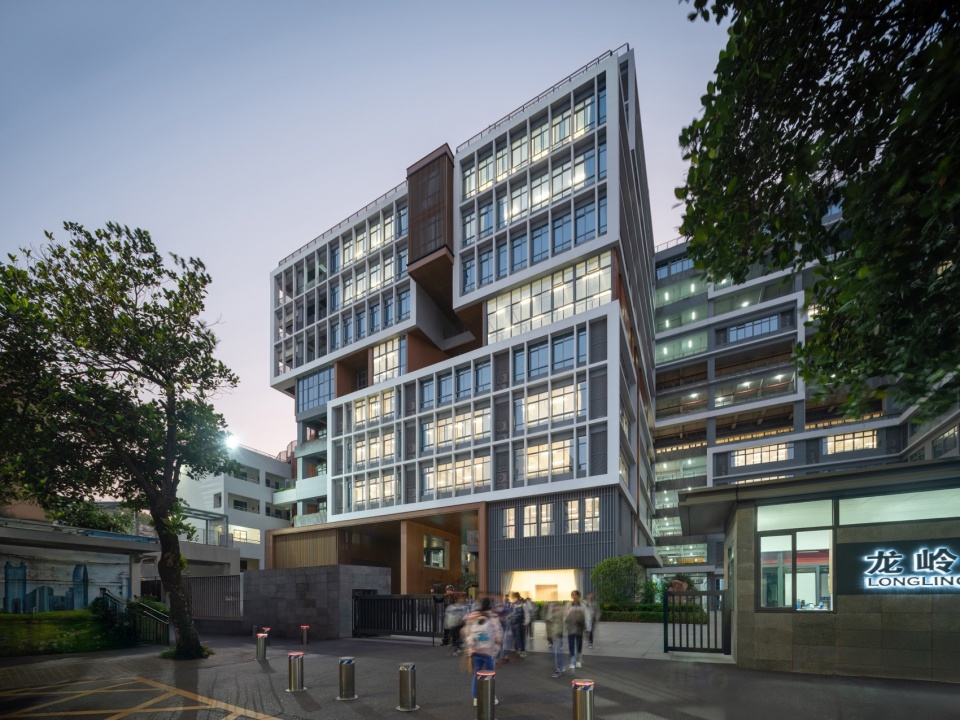 Shenzhen Longgang District Longling School by Shenzhen Yijing Architectural Design Co Ltd