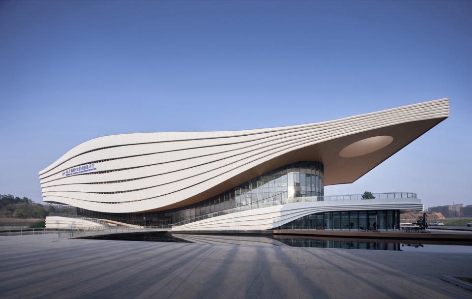 The Temporary Exhibition Hall of Jinyi Free Trade Zone by China United Engineering Corporation Limited