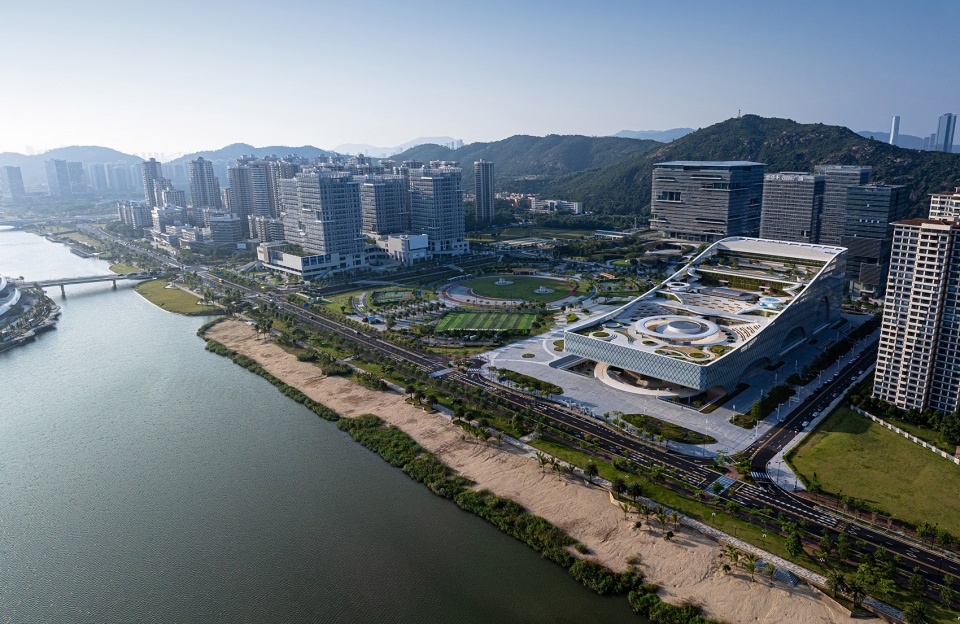 hengqin culture art complex by yunchao xuatelier apeiron