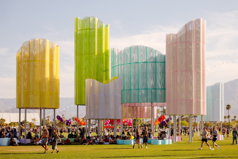 public art company unveils visionary art commissions for coachella 2025
