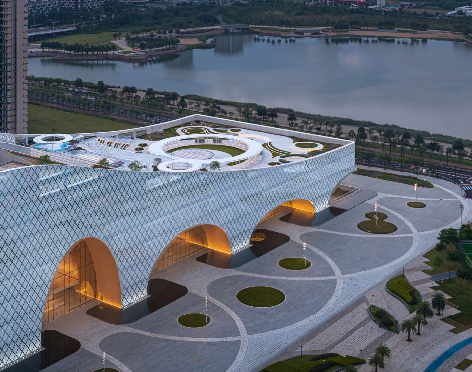 hengqin culture art complex by yunchao xuatelier apeiron