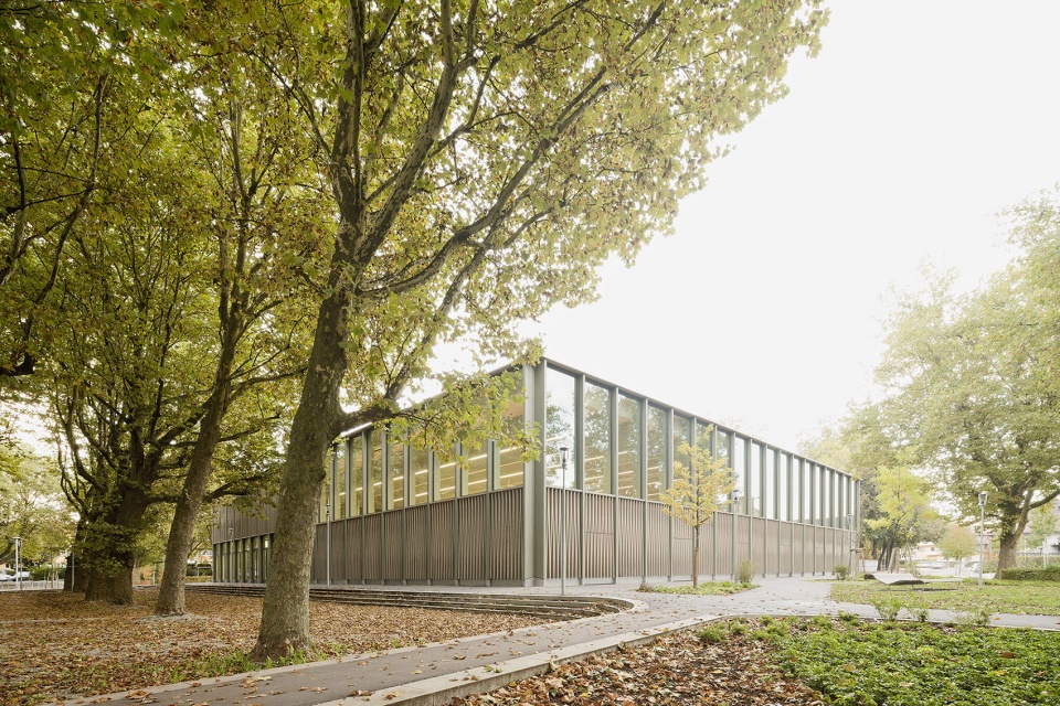 sports hall wangen by steimle architekten