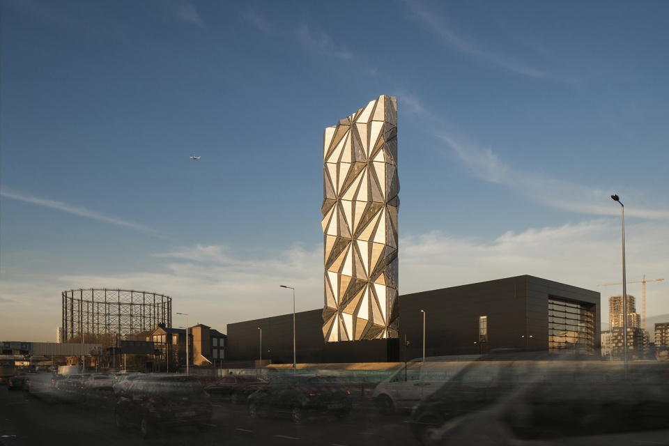 Greenwich Peninsula Low Carbon Energy Centre by C. F. Moller Architects