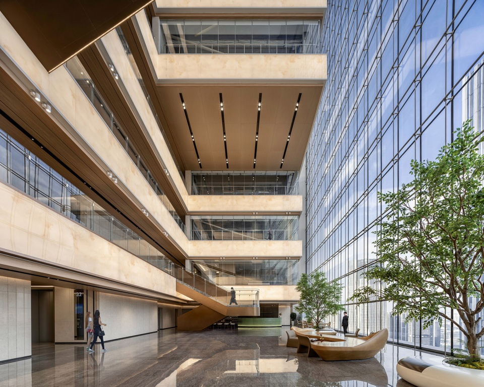 cofco qianhai innovation center headquarters complex by goettsch partners