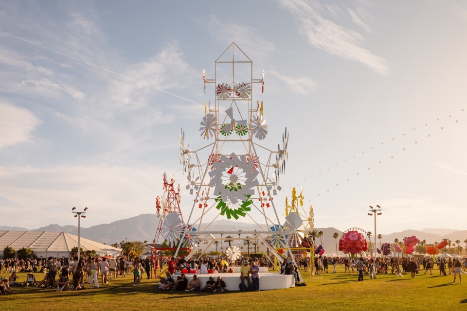 public art company unveils visionary art commissions for coachella 2025