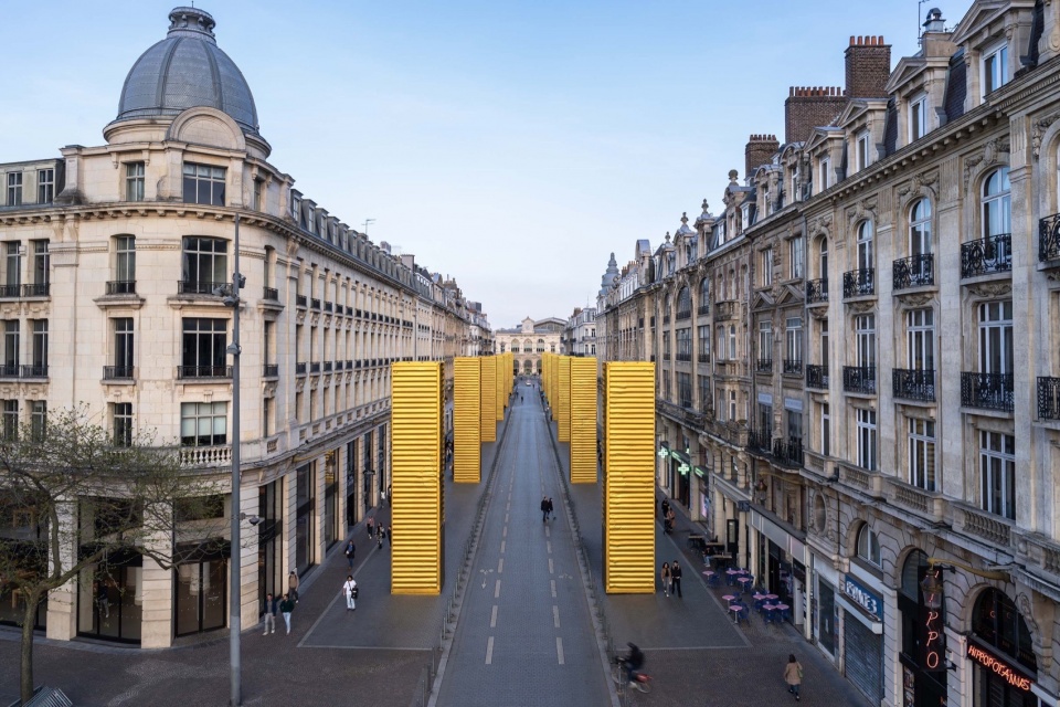 Golden Monoliths by SpY
