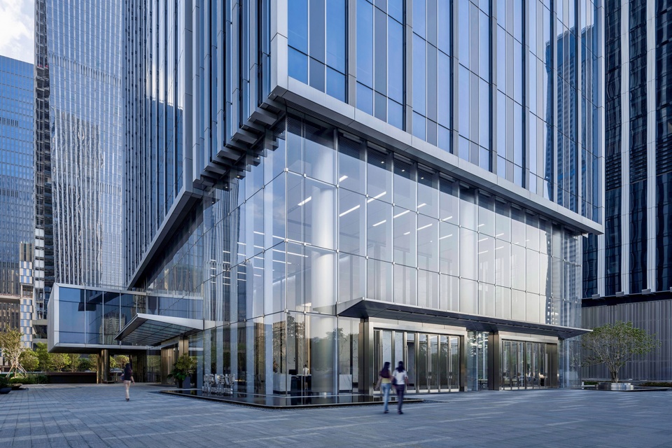 cofco qianhai innovation center headquarters complex by goettsch partners