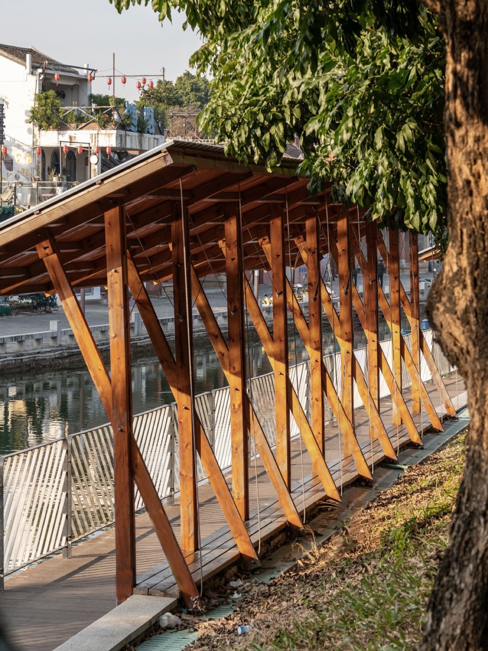xiaba village pond landscape enhancement by fabersociety