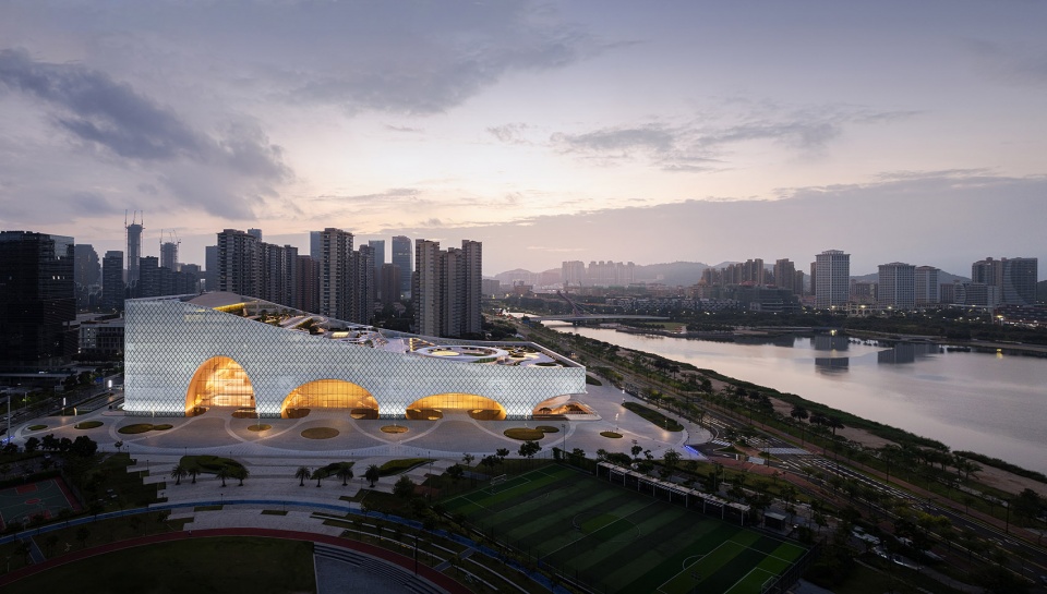 hengqin culture art complex by yunchao xuatelier apeiron