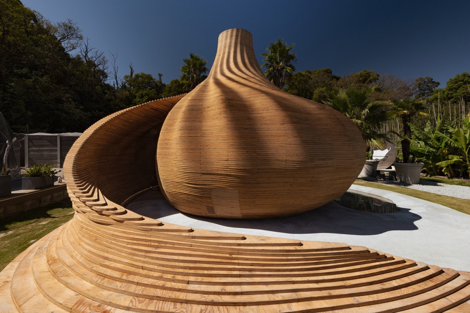 Sana Mane Sauna Sazae by Kengo Kuma and Associates