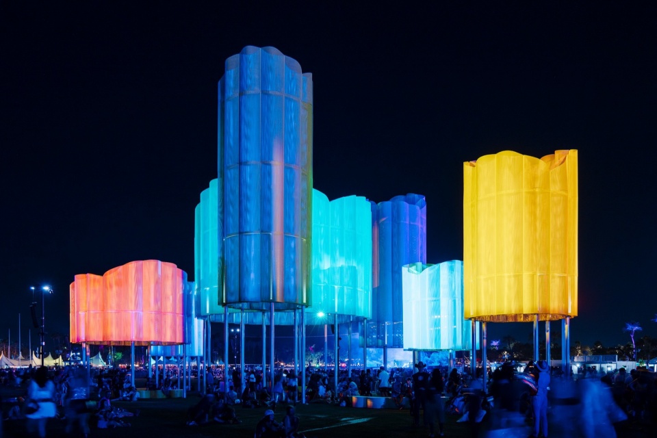 public art company unveils visionary art commissions for coachella 2025
