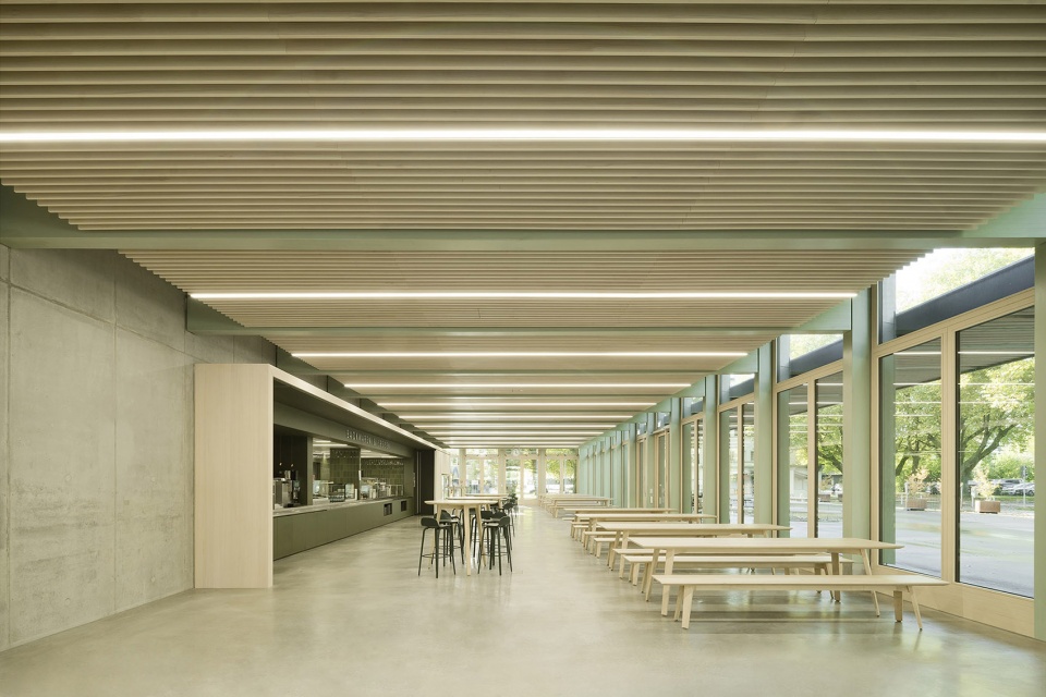 sports hall wangen by steimle architekten