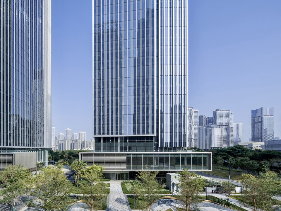 cofco qianhai innovation center headquarters complex by goettsch partners