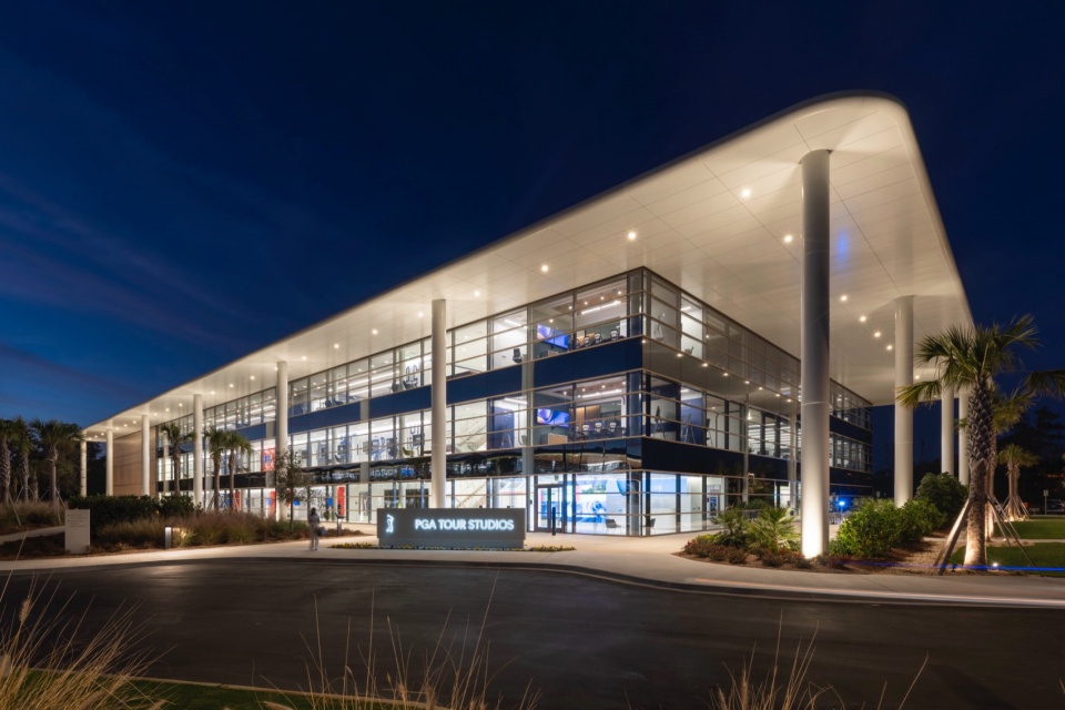 pga tour studios by foster partners