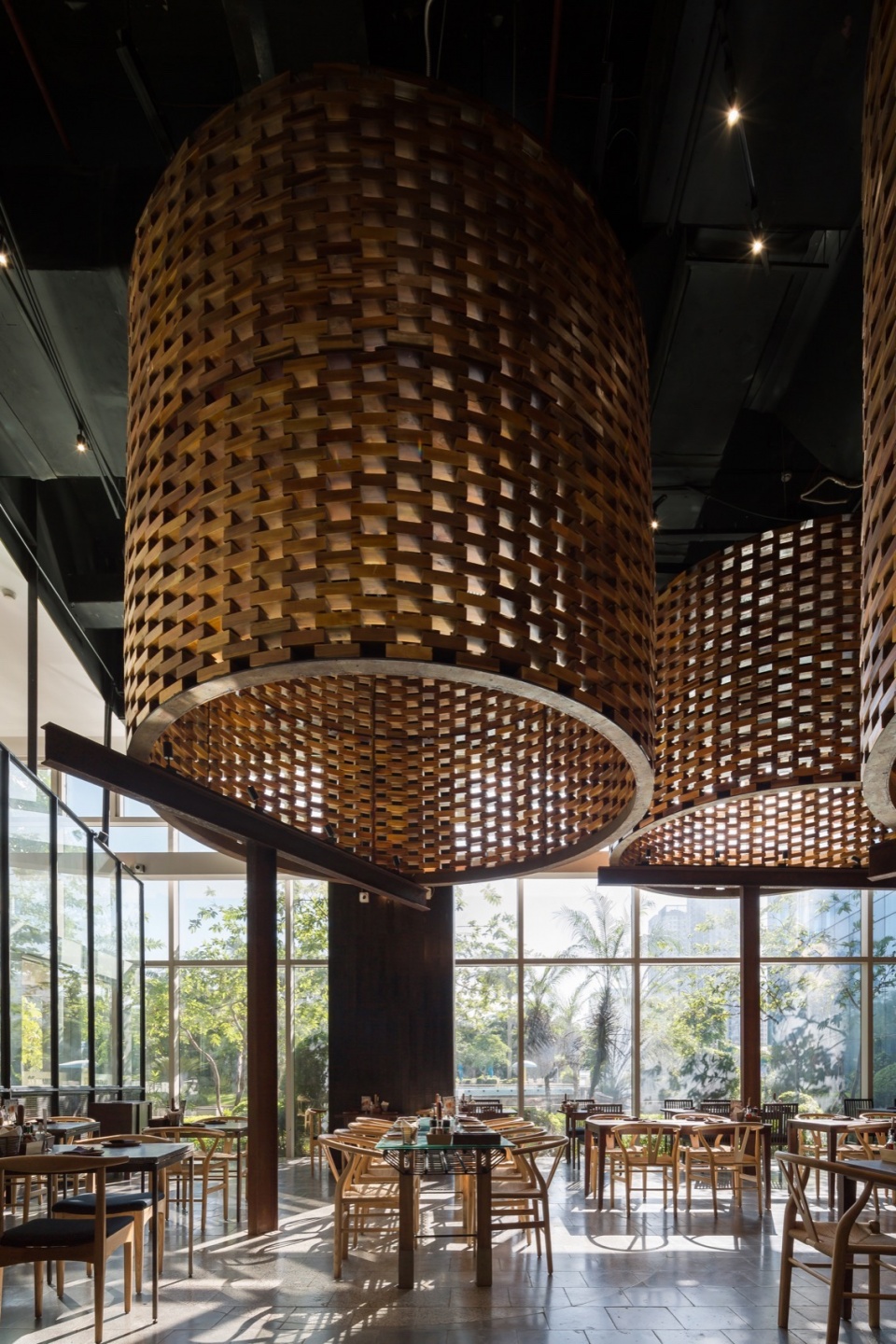 pizza 4ps restaurant landmark 72 by oddo architects
