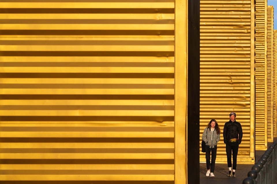 Golden Monoliths by SpY