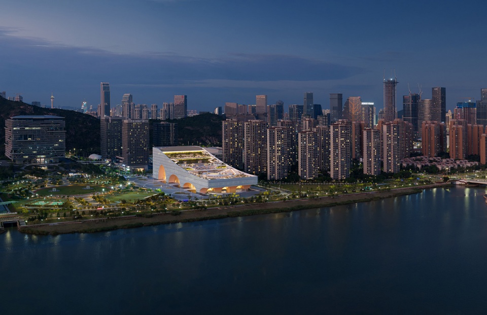hengqin culture art complex by yunchao xuatelier apeiron