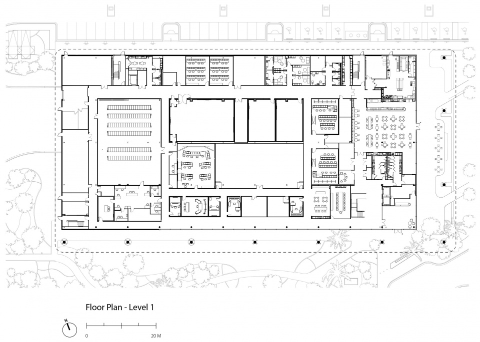 pga tour studios by foster partners