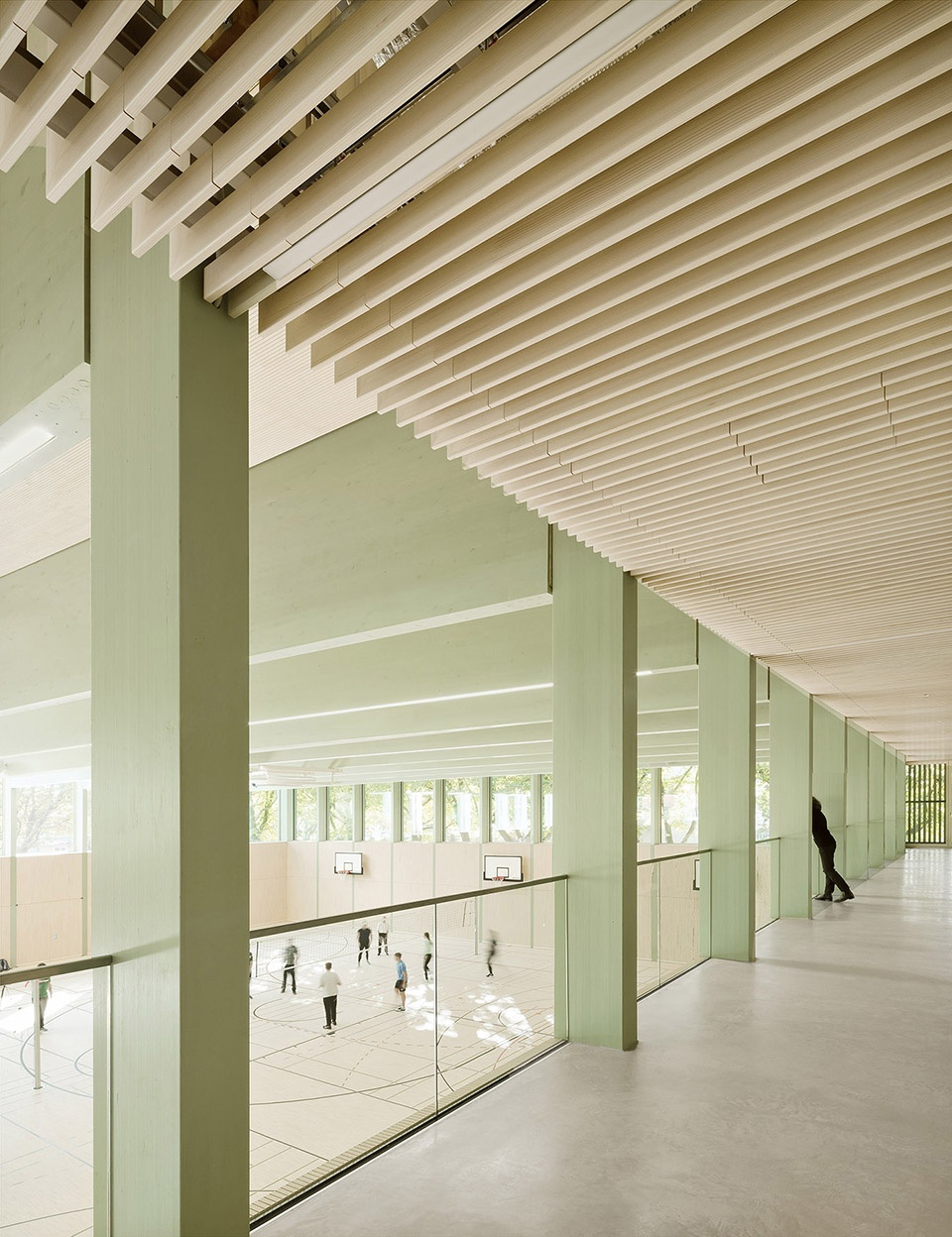 sports hall wangen by steimle architekten