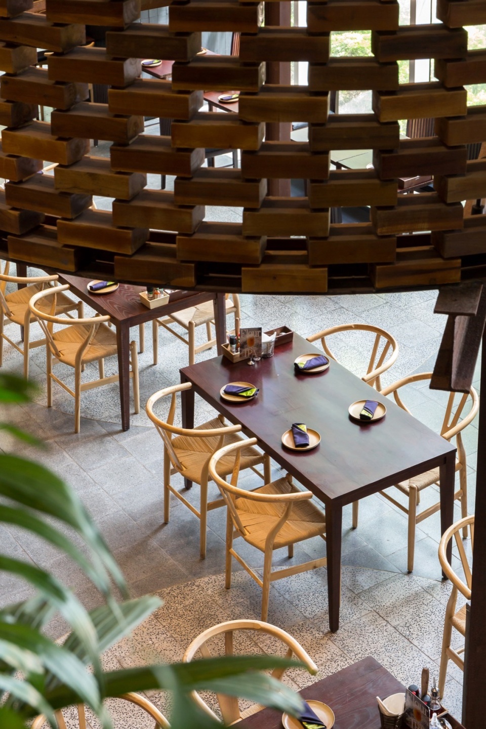 pizza 4ps restaurant landmark 72 by oddo architects
