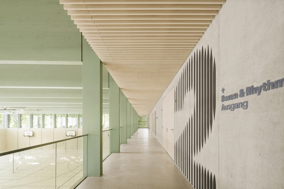 sports hall wangen by steimle architekten
