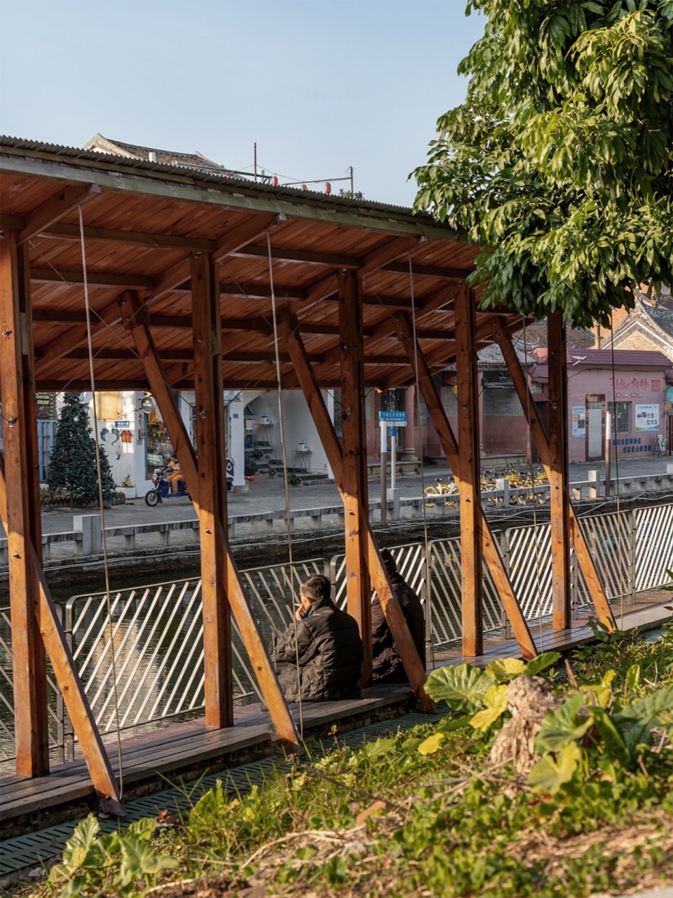 xiaba village pond landscape enhancement by fabersociety