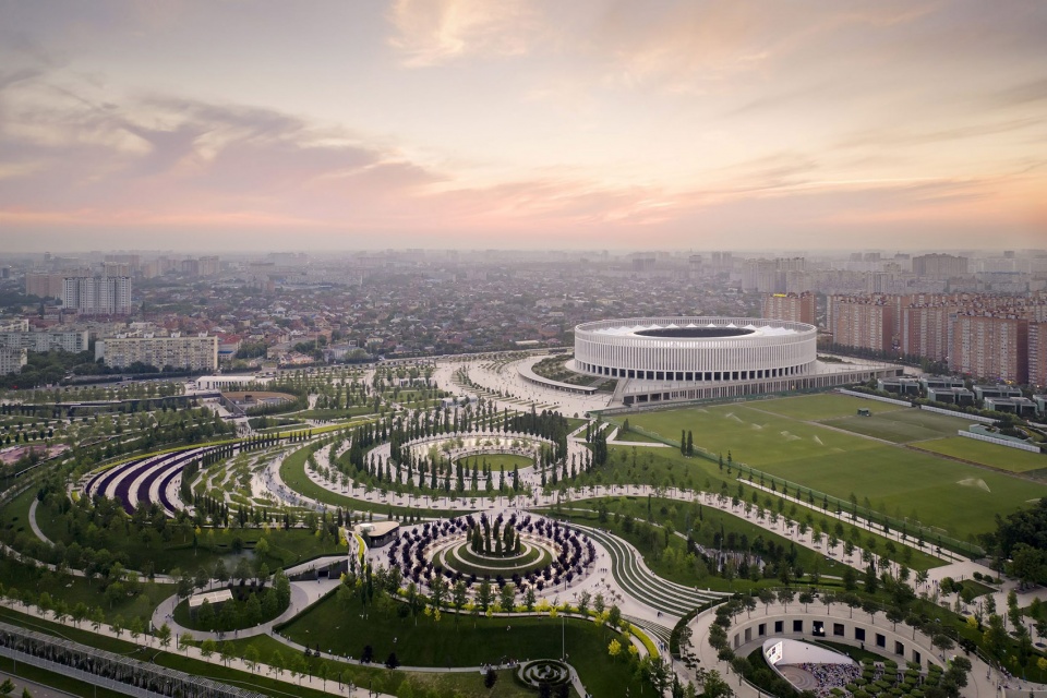park at krasnodar stadium gmp