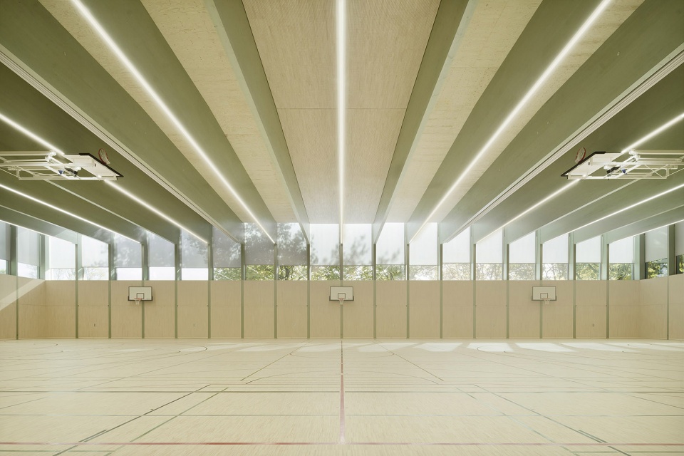 sports hall wangen by steimle architekten