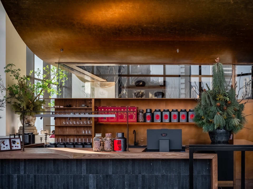 xiao teahouse by guo xin space design xian