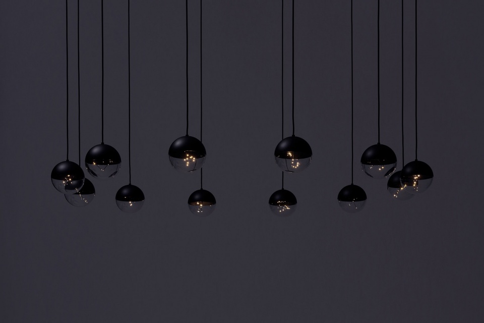 ants and constellations in the solo exhibition dots by yoy