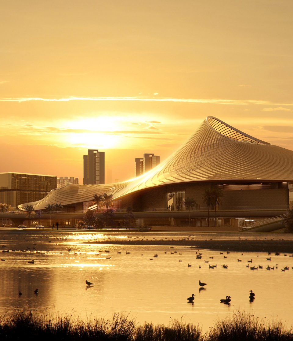 nanhai art center by mad
