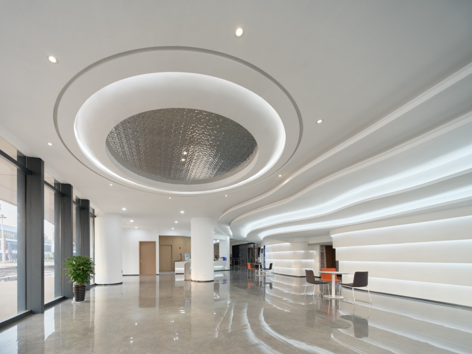 The Temporary Exhibition Hall of Jinyi Free Trade Zone by China United Engineering Corporation Limited