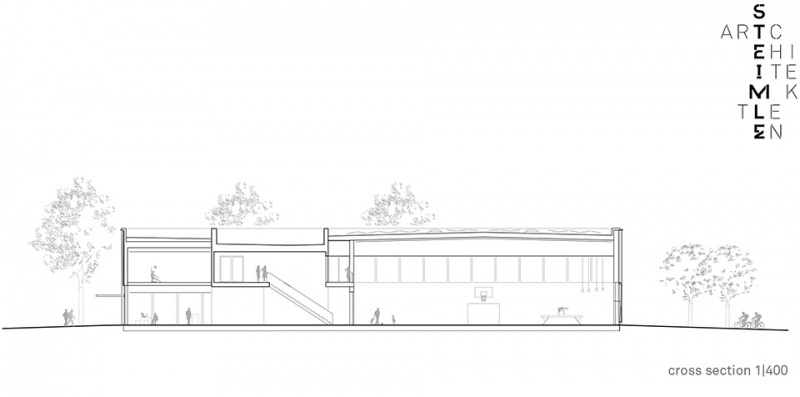 sports hall wangen by steimle architekten