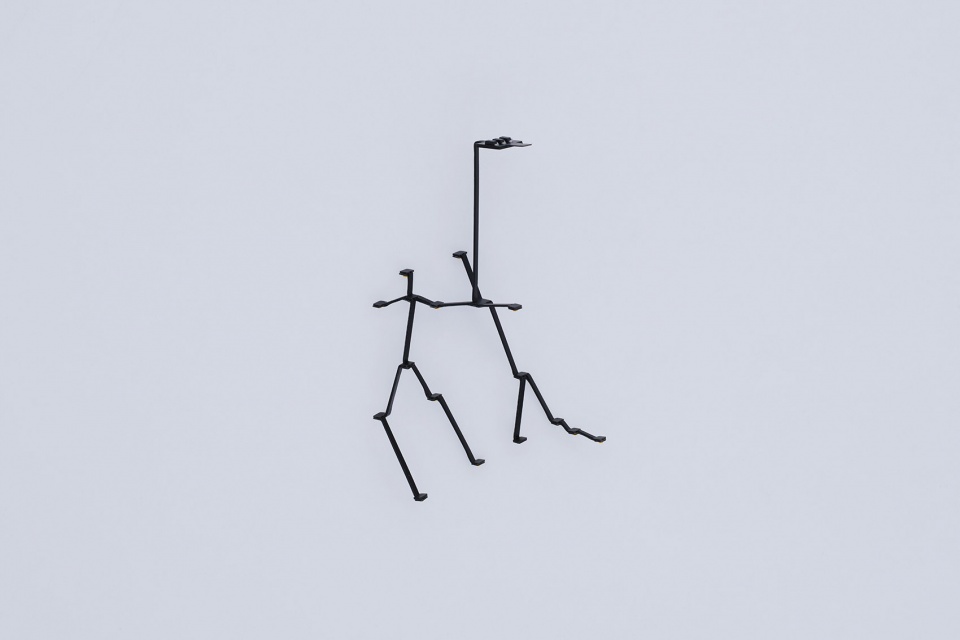 ants and constellations in the solo exhibition dots by yoy
